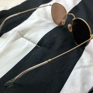 Ray-Ban Accessories - ROSE GOLD MIRRORED ROUNDED RAYBAN 52mm Ray-Ban Accessories - ROSE GOLD MIRRORED ROUNDED RAYBAN 52mm